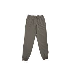 Lululemon On The Fly Joggers Khaki Drawstring Loose Fit Pants Size Women's 6